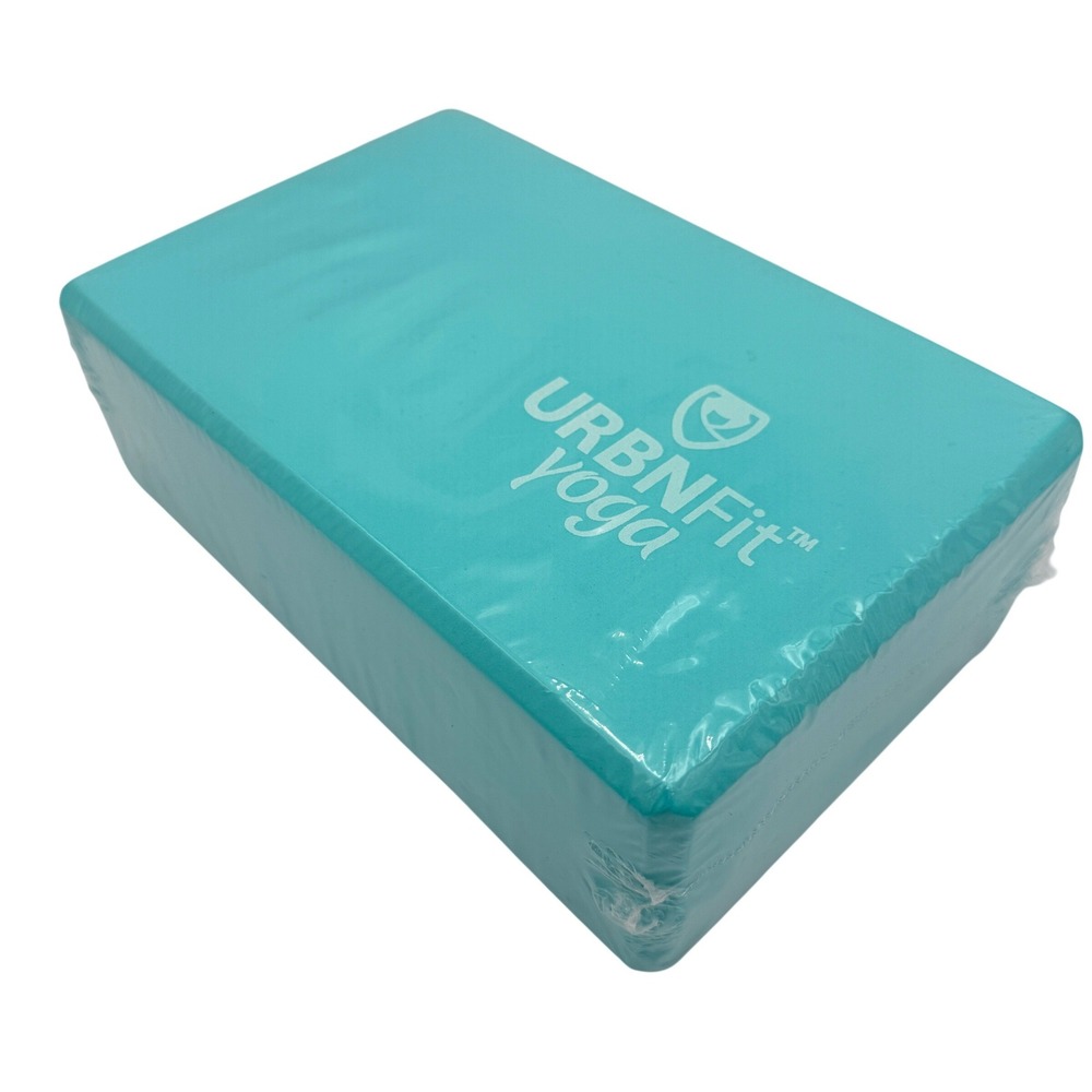 URBNFit Yoga Block Turquoise New Sealed